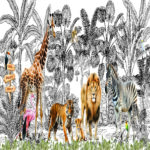 Papel de Parede Safari