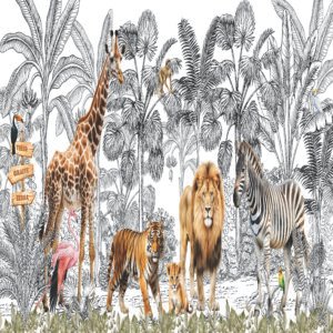 Papel de Parede Safari