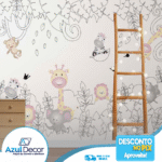 Papel de Parede Animais Baby 02