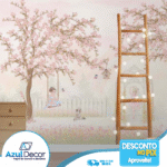 Papel de Parede Arvore com Balanço