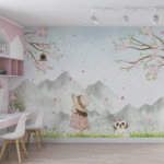 Papel de Parede Menina nas Montanhas