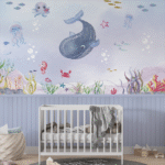 Papel de Parede Oceano Animado