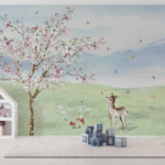 Papel de Parede Jardim da Primavera