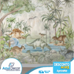 Papel de Parede Dinossauro