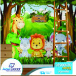 Papel de Parede Safari Fazendinha