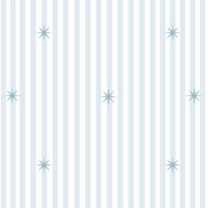 Papel de Parede Listras com Estrelas