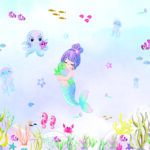 Papel de Parede Sereia