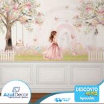 Papel de Parede Princesa no Jardim
