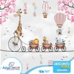 Papel de Parede Safari Baby na Bicicleta