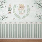 Papel de Parede Pequeno Príncipe com Ripado