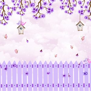 cercadinho com borboleta